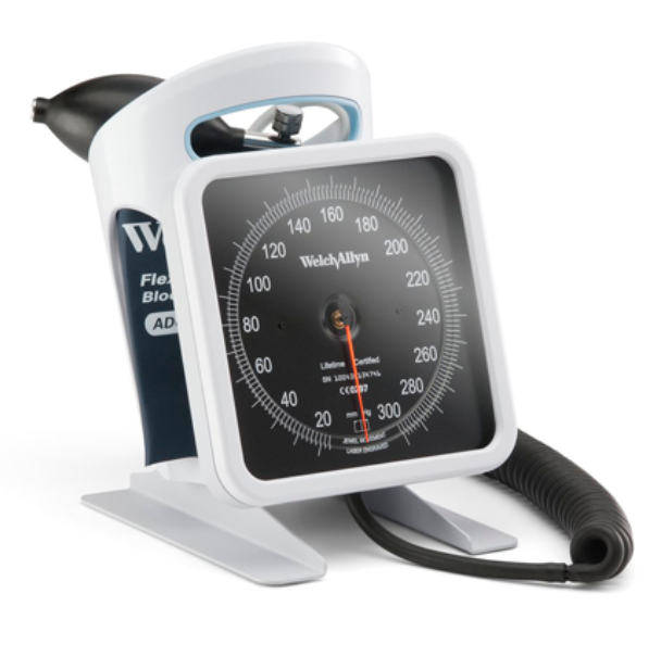 Welch Allyn 767 Desktop Aneroid with Adult Cuff, Desktop Aneroid, Desktop Blood Pressure Aneroid, Desktop Sphygmomanometer, Blood Pressure Aneroid, Welch Allyn 767 Desktop Aneroid