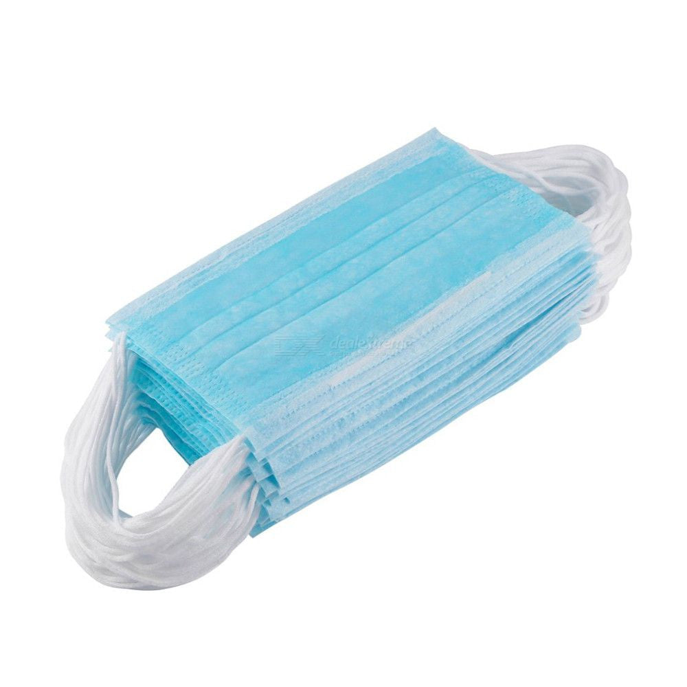 Disposable 3-Ply Face Mask, Pack of 50 pieces